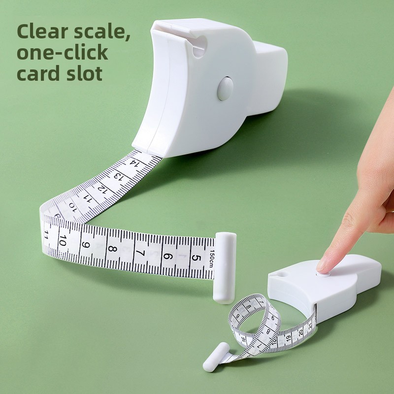 Leatherwork Ruler - Home Drie-in-één meetlint voor taille-, arm-
