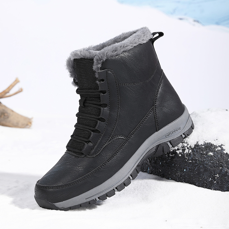 Leatherwork Training - Leer Heren Winter Outdoor Wandelschoenen Grote