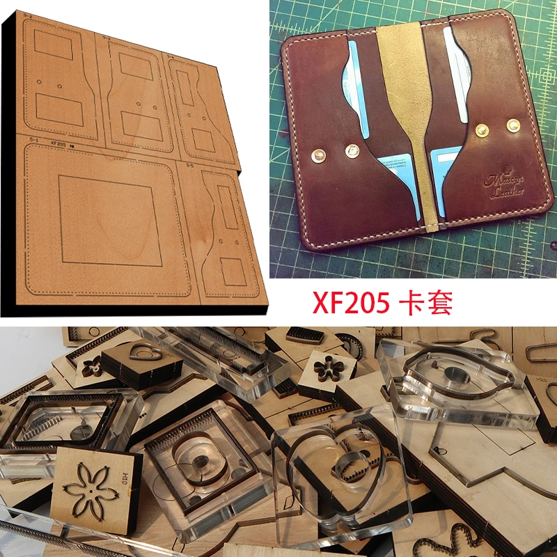 Leathercraft Japan - Nieuwe Japan Stalen Mes Houten Stans