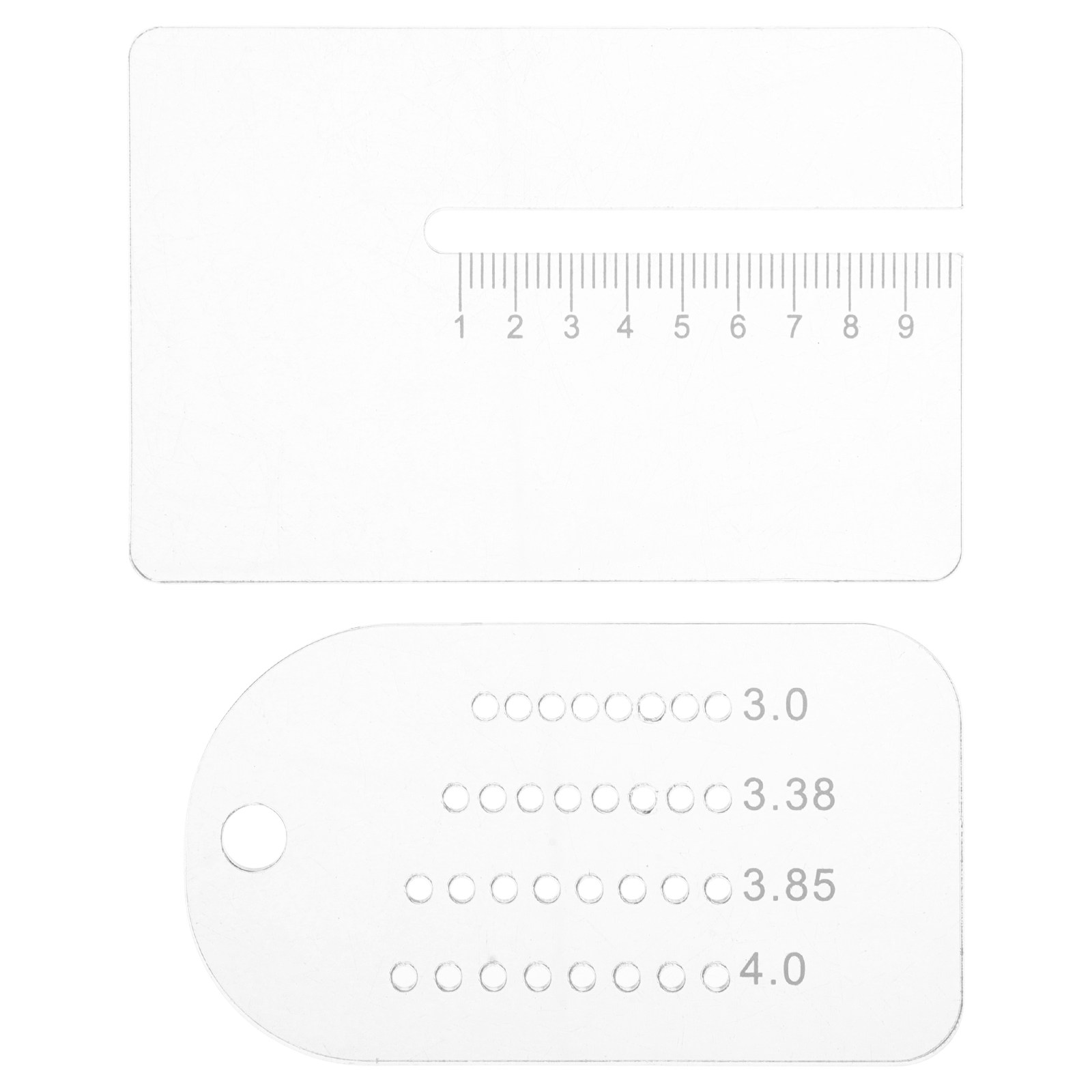 2-delige ponsgeleider, multifu - Leatherwork Ruler recensie en prijs