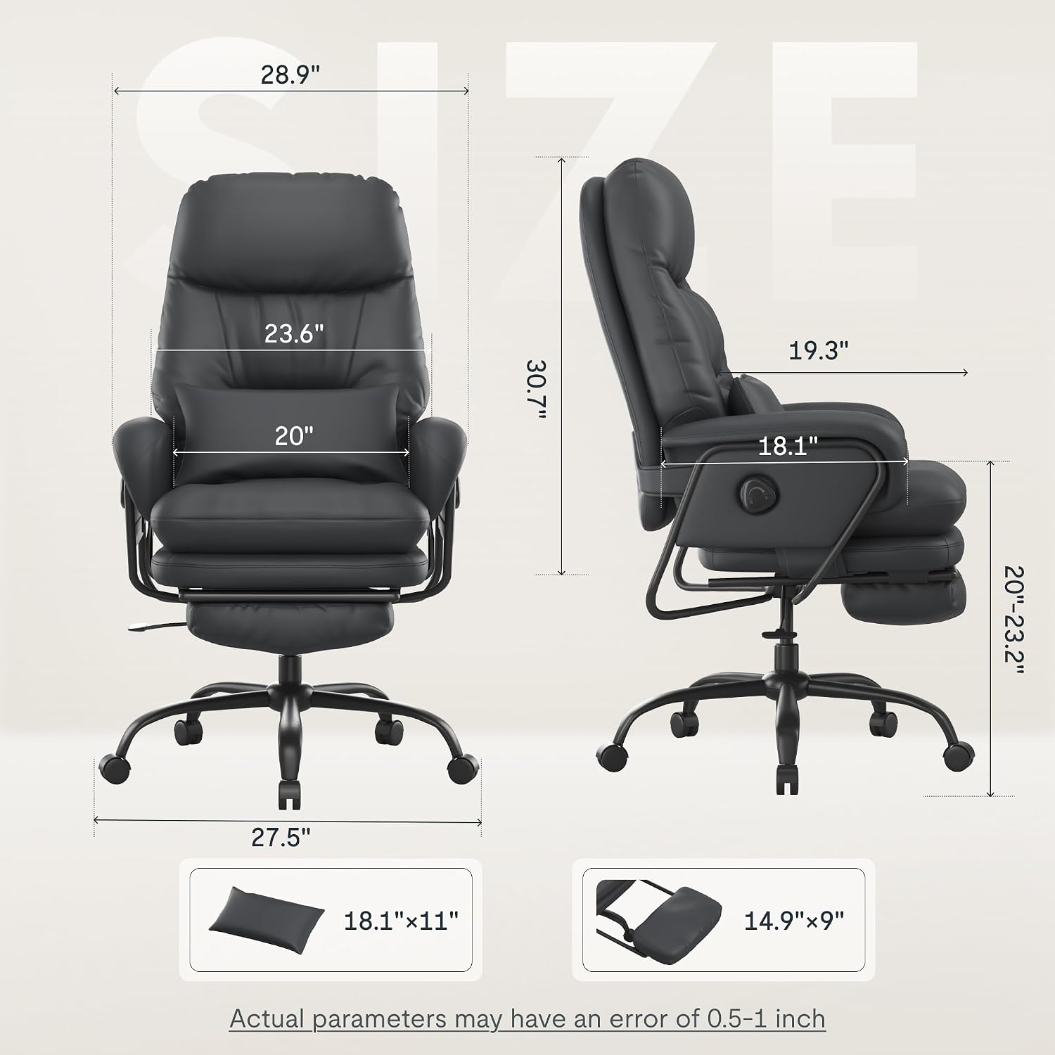 Computerbureaustoelen, lounges - Leatherworking Leveling recensie en prijs