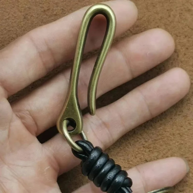 Handgeweven lederen sleutelhan - Leatherwork Ruler recensie en prijs