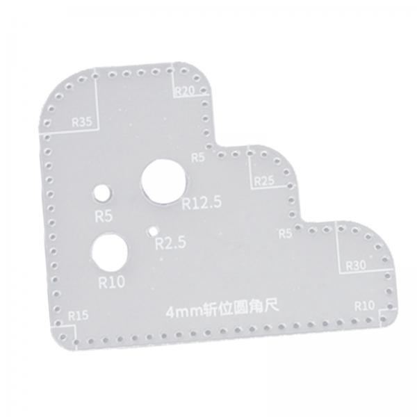 Acrylmal voor lederbewerking,  - Leatherwork Ruler recensie en prijs